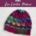 Shell N Picots Slouch Hat - free crochet pattern