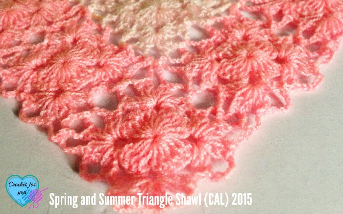 Spring and Summer Triangle Shawl (CAL) 2015