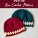 Crystal Drops Beanie - free crochet pattern
