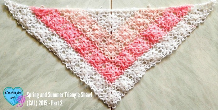 Spring and Summer Triangle Shawl (CAL) 2015