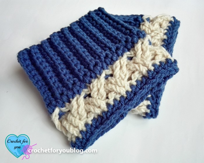 Celtic Passion Boot Cuffs - free crochet pattern