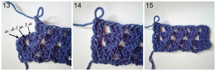 Stitch Tutorial for Pastel Peaks Blanket 