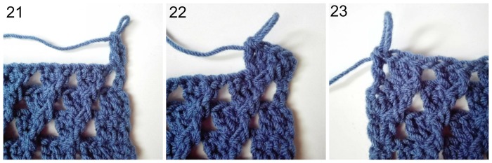 Stitch Tutorial for Pastel Peaks Blanket