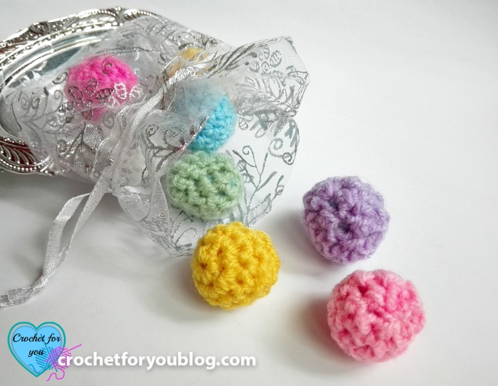 Crochet non-sweet Candy Treat Bag Free Pattern