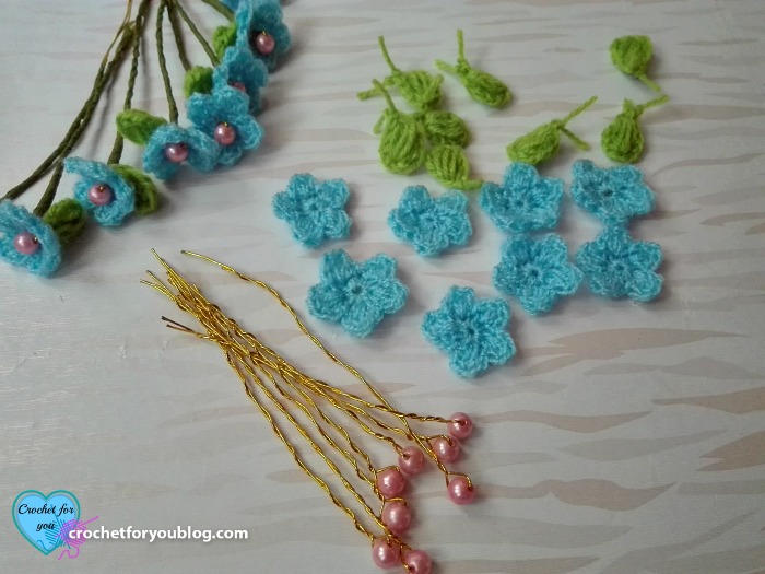 Crochet Flower Hairband Free Crochet Pattern