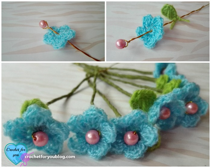 Crochet Flower Hairband Free Crochet Pattern