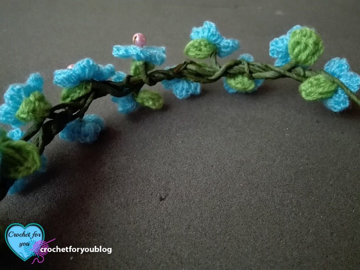 Crochet Flower Hairband Free Crochet Pattern