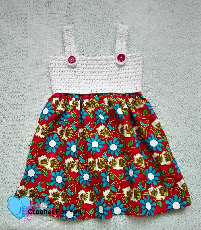 Simple Summertime Baby Sundress Free Crochet Patter
