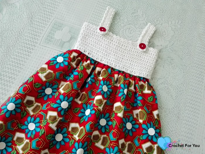 Simple Summertime Baby Sundress Free Crochet Pattern