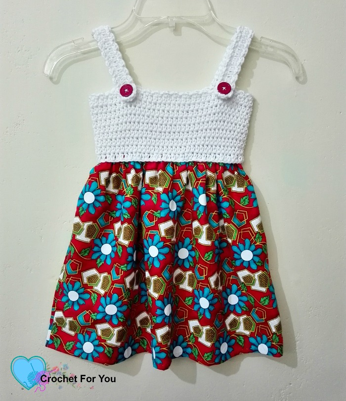 Simple Summertime Baby Sundress Free Crochet Pattern