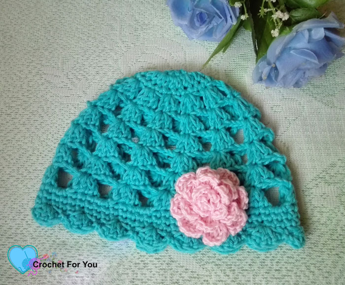 Easy Peasy Baby Beanie Free Crochet Pattern