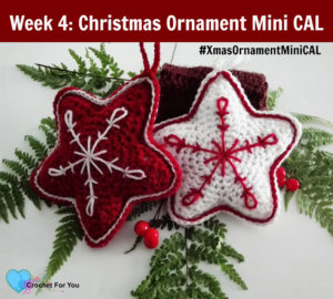 Christmas Ornament Mini CAL - Crochet Christmas Star