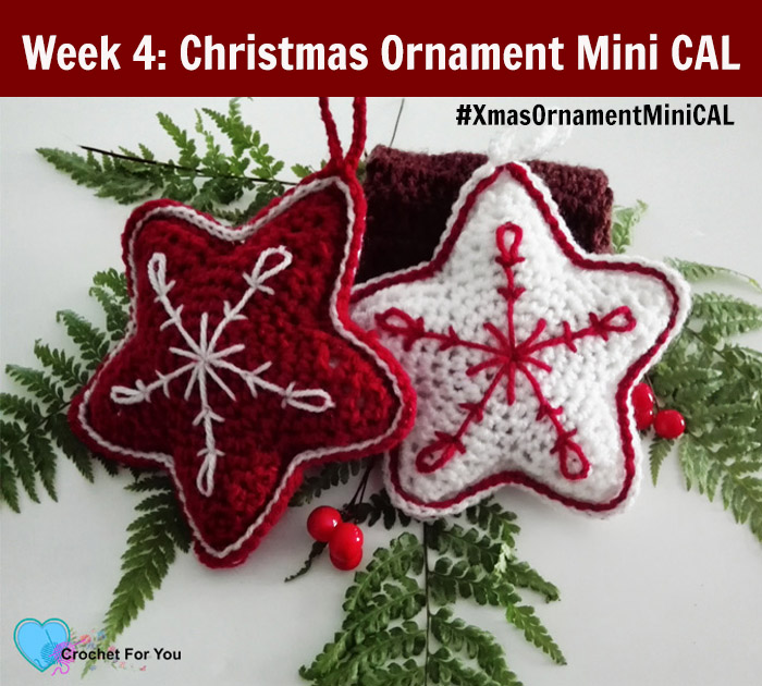 Christmas Ornament Mini CAL - Crochet Christmas Star