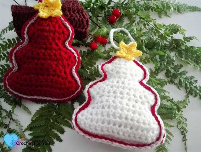 Christmas Ornament Mini CAL - Crochet Christmas trees