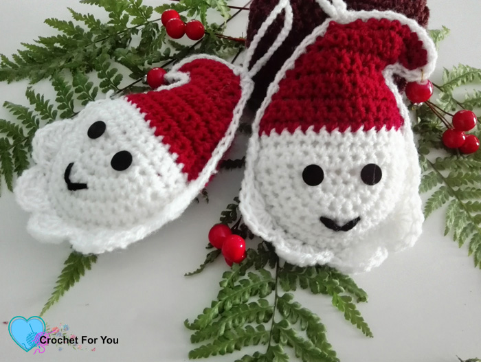 Christmas Ornament Mini CAL - Crochet Santa