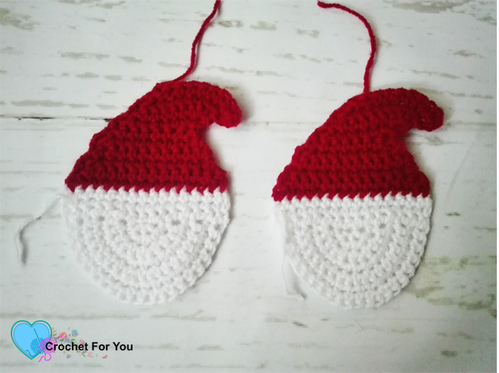 Christmas Ornament Mini CAL - Crochet Santa