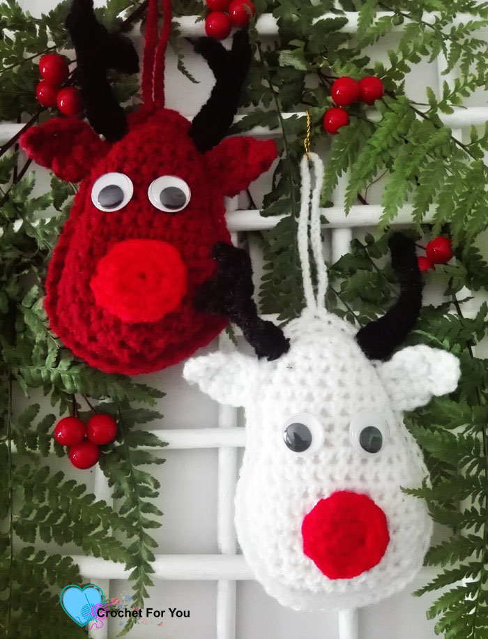 Christmas Ornament Mini CAL – Crochet Rudolf the Reindeer