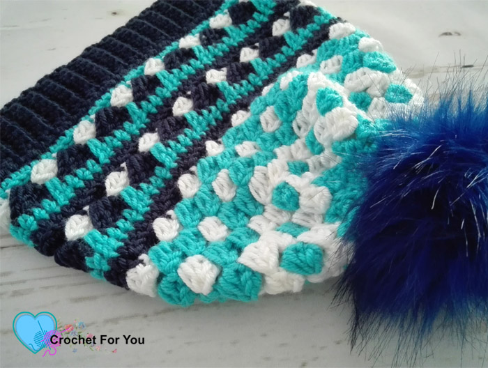 Ocean Shades Pompom Hat