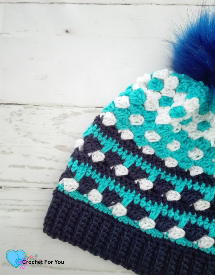 Ocean Shades Pompom Hat