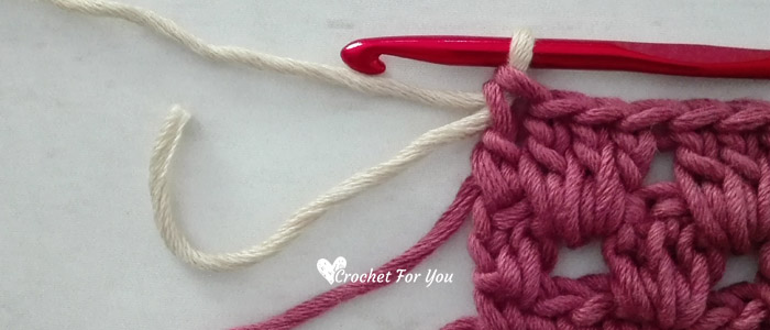 Crochet Granny Stripe Stitch Tutorial