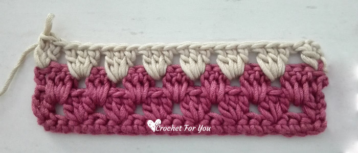 Crochet Granny Stripe Stitch Tutorial