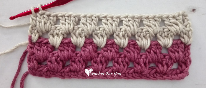 Crochet Granny Stripe Stitch Tutorial