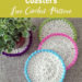 Jute Hemp Crochet Coasters - free pattern