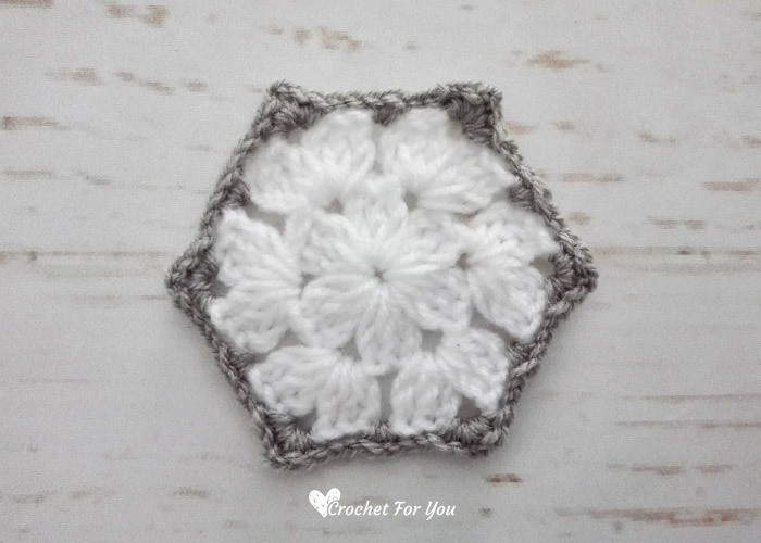 How to Join Crochet Granny Hexagons As You Go