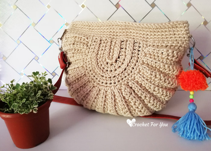 Crochet Seashell Bag- free pattern