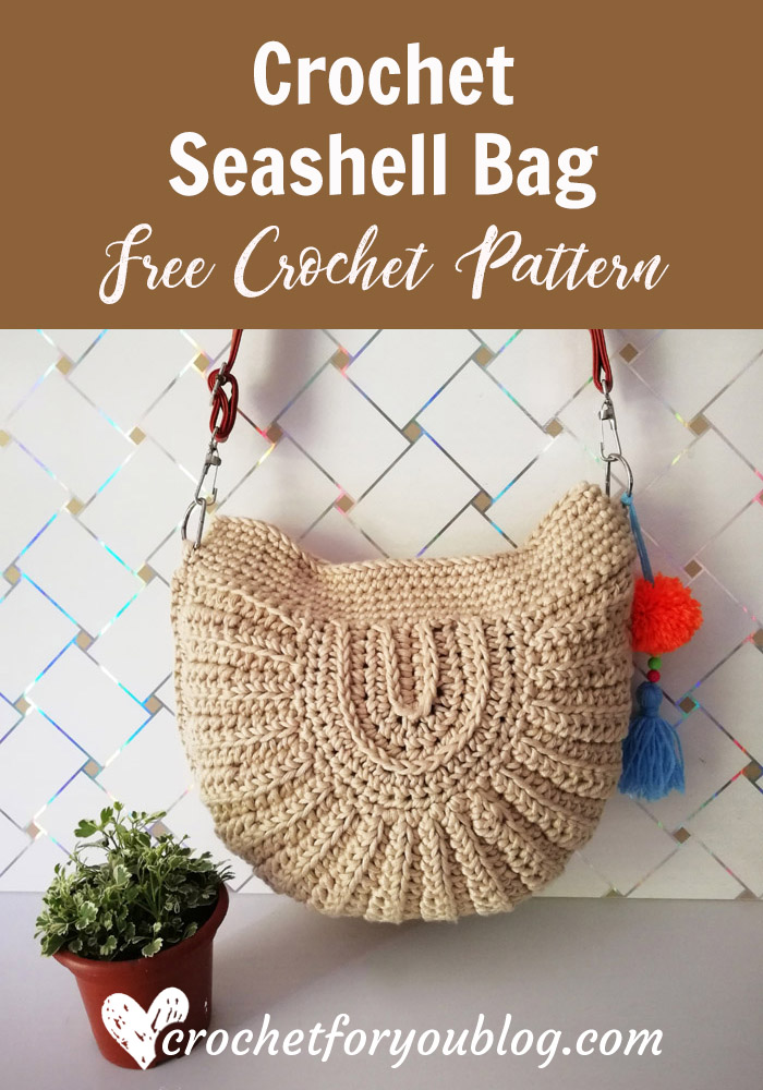 Crochet Seashell Bag- free pattern