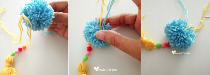 How to make pompom tassel - Easy DIY Tutorial