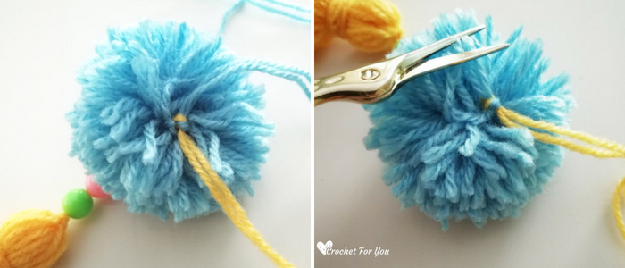 How to make pompom tassel - Easy DIY Tutorial