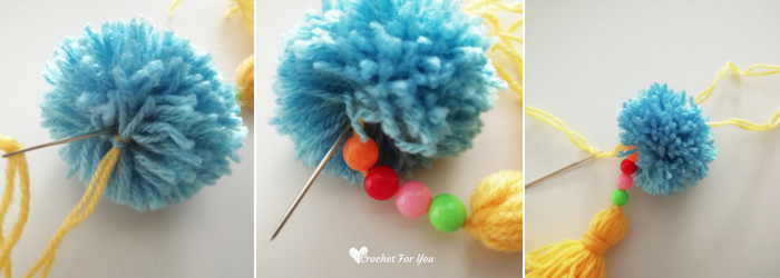 How to make pompom tassel - Easy DIY Tutorial