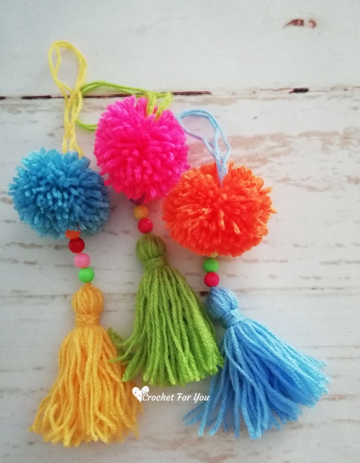 How to make pompom tassel - Easy DIY Tutorial