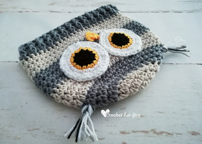 Crochet Woodland Owl Hat Free Pattern 