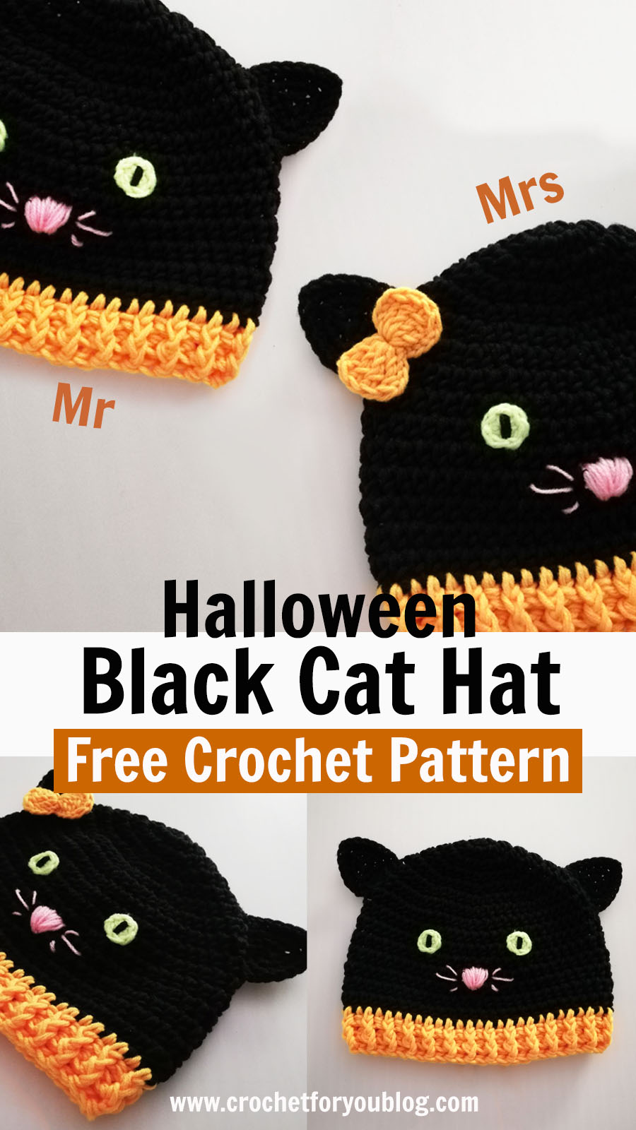 Crochet Cat Hat