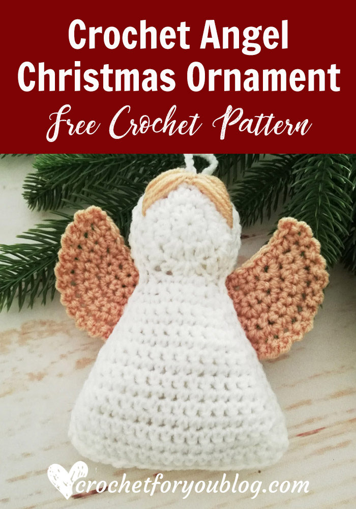 Crochet Angel Christmas Ornament Free Pattern