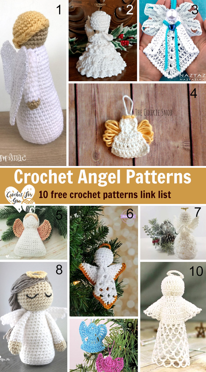 Crochet Angel Patterns - 10 free crochet patterns link list