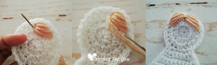 Crochet Angel Christmas Ornament Free Pattern 