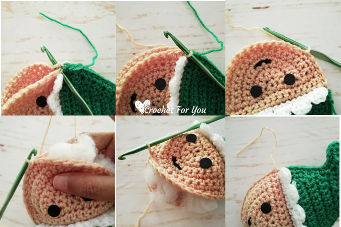 Crochet Elf Christmas Ornament Free Pattern