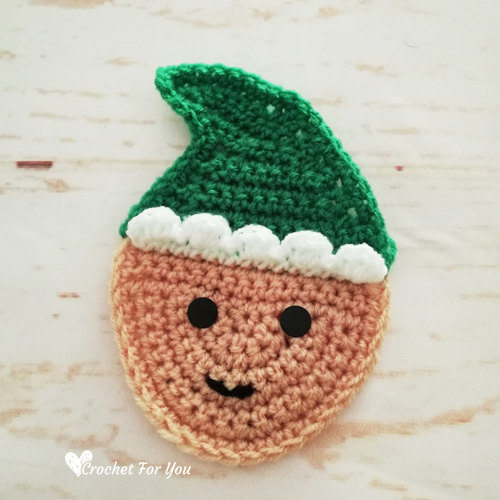 Crochet Elf Christmas Ornament Free Pattern