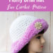 Winter Fluffy Brim Hat Free Crochet Pattern