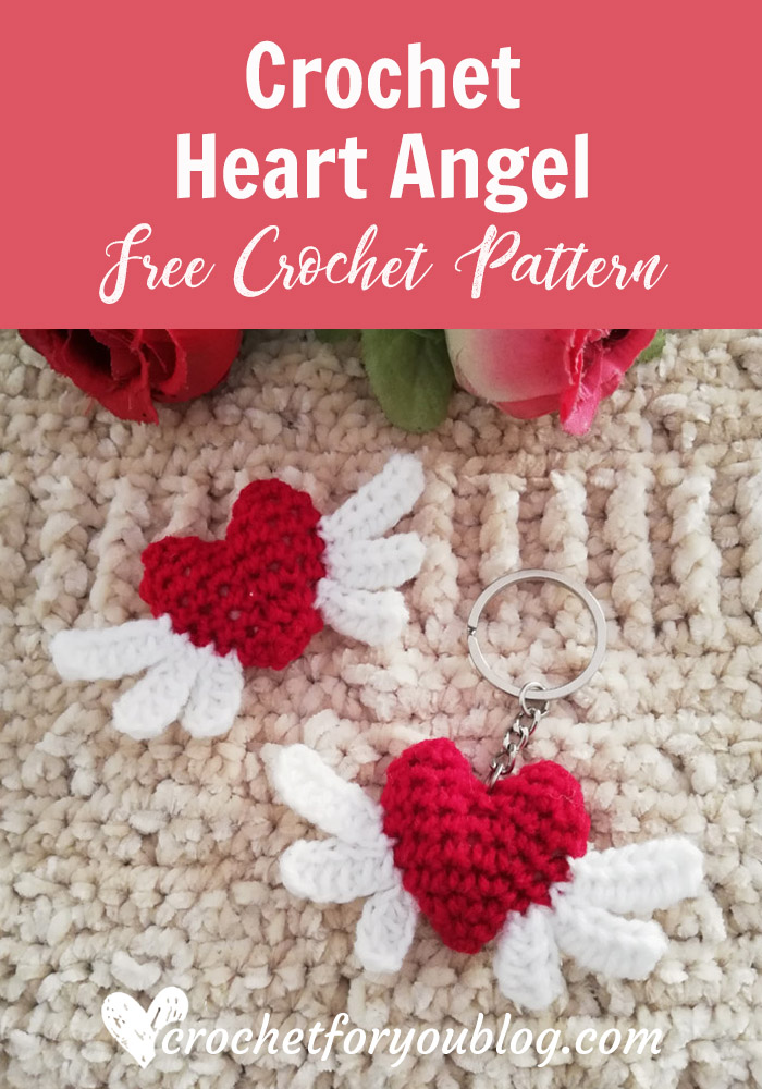 Crochet Heart Angel Free Pattern