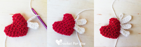 Crochet Heart Angel Free Pattern