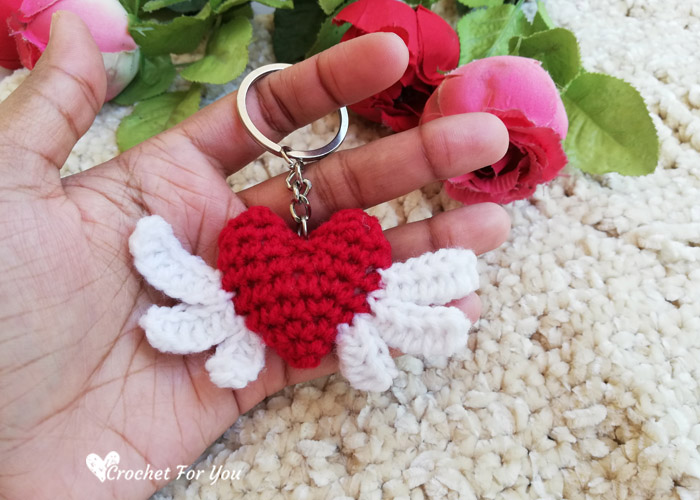 Crochet Heart Angel Free Pattern