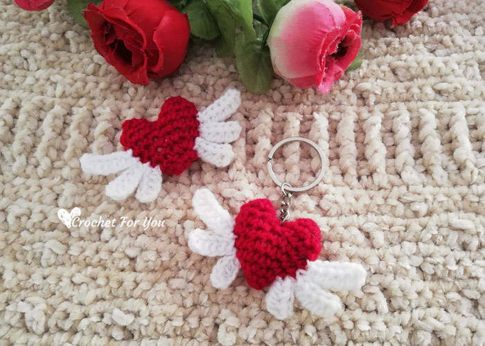 Crochet Heart Angel Free Pattern