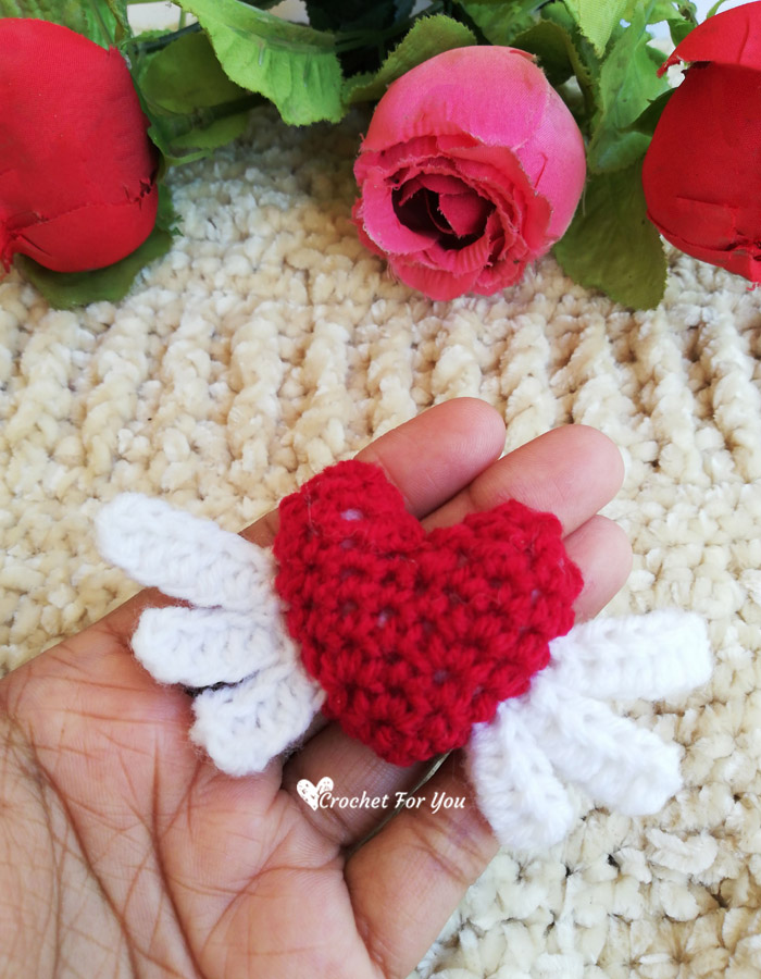 Crochet Heart Angel Free Pattern