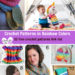 Crochet Patterns in Rainbow Colors