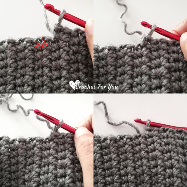 Crochet Spider Stitch Beanie Free Pattern