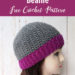 Crochet Spider Stitch Beanie Free Pattern